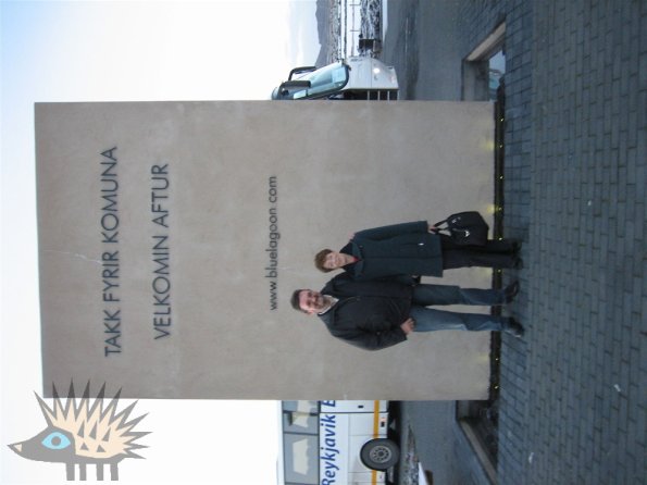 Reykjavik - Blue Lagoon Sign 2